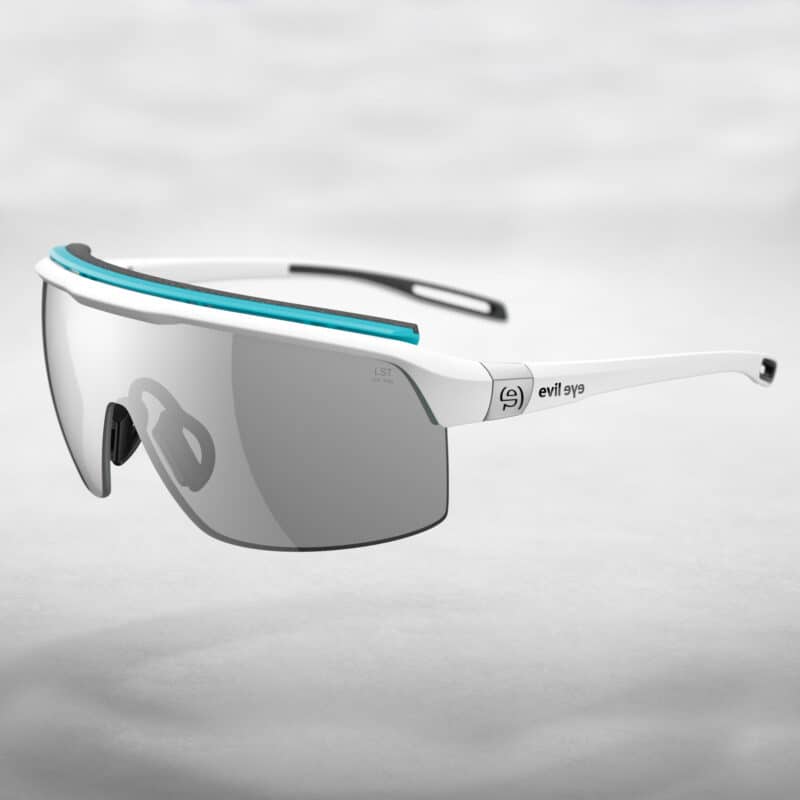 Occhiale Traileye Pro di Evil Eye, colore white-matt