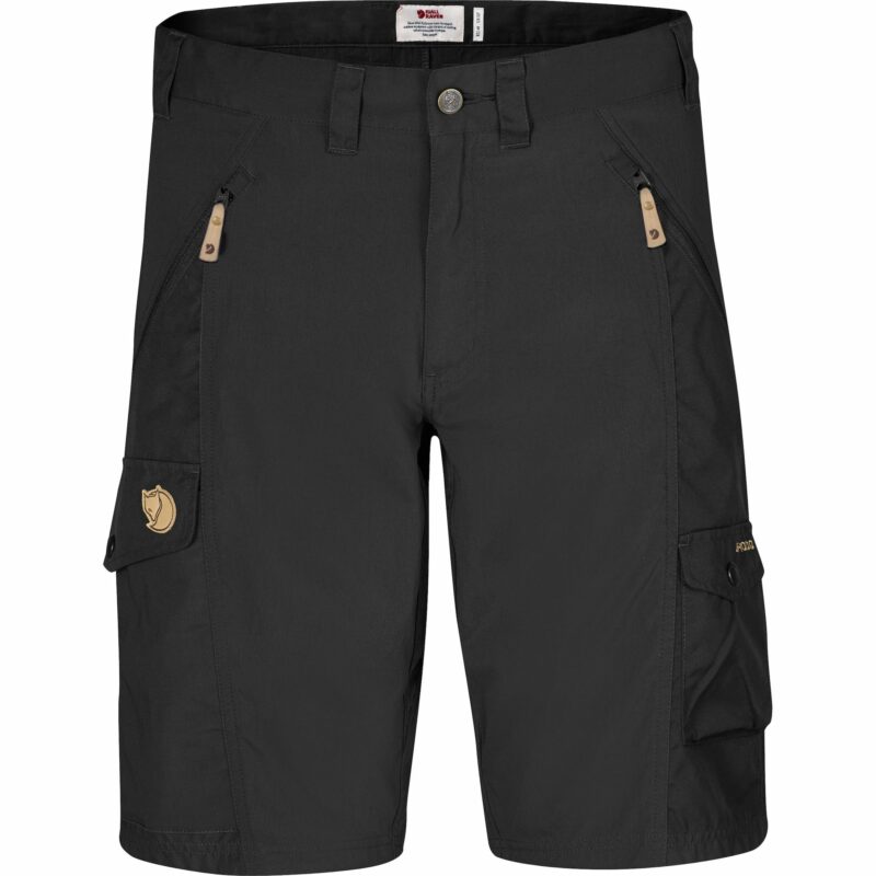 Abisko Shorts, pantaloni da trekking per uomo colore Black