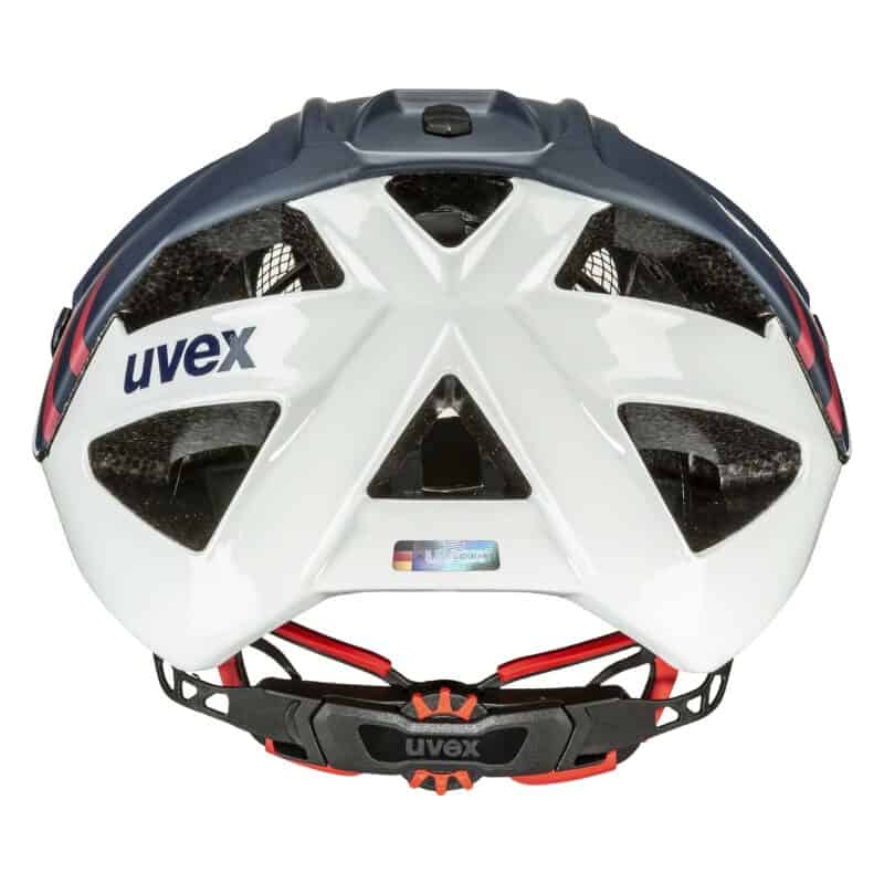 Uvex Quatro CC, casco da mountain bike, vista posteriore