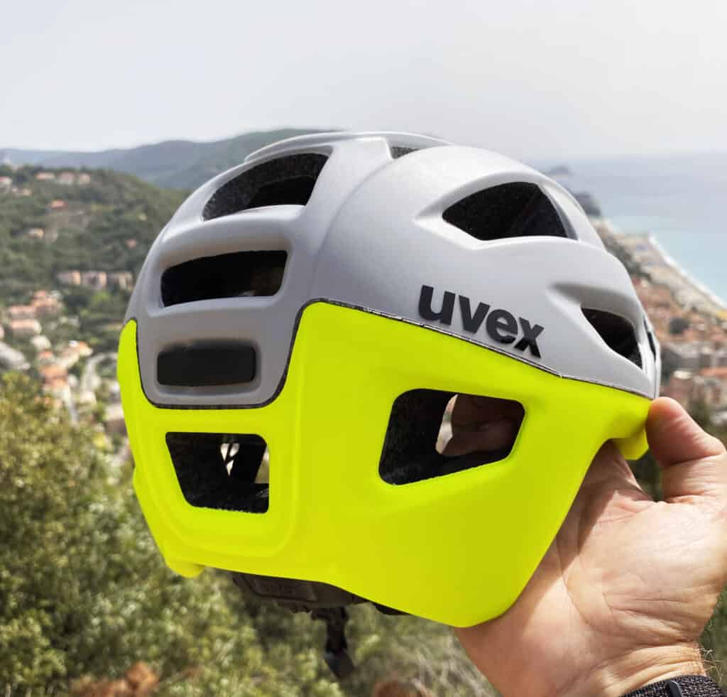 Porzione posteriore della calotta del casco Uvex Finale 2.0