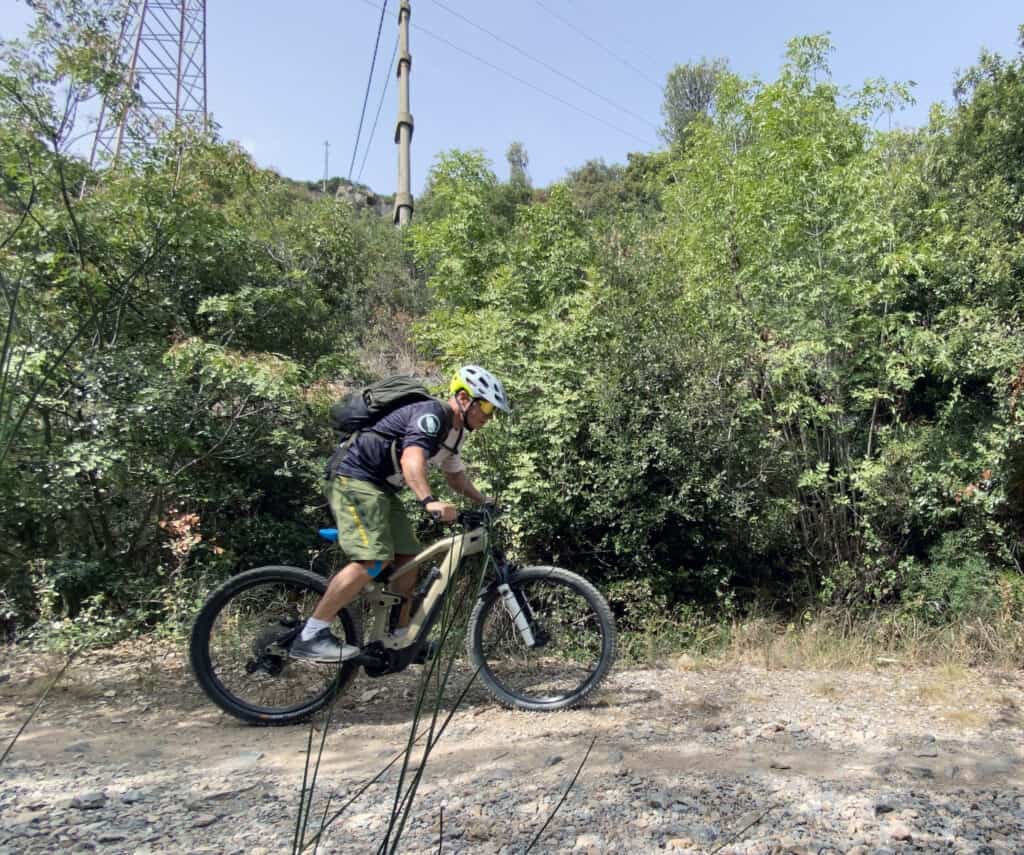 Test del casco Uvex Finale 2.0, salita alla Capra Zoppa