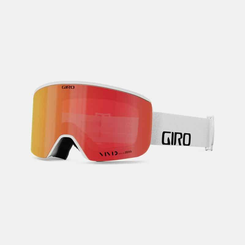 Giro Axis, maschera da sci e snowboard colore white wordmark