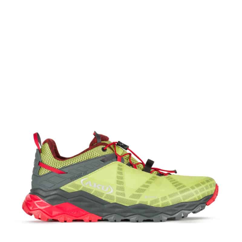 AKU Flyrock GTX, lime - rosso