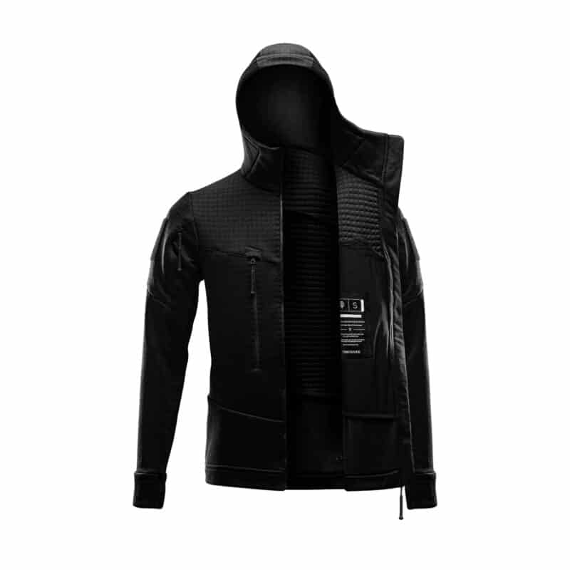 Alpine, giacca multisport in tessuto Polartec, vista interna