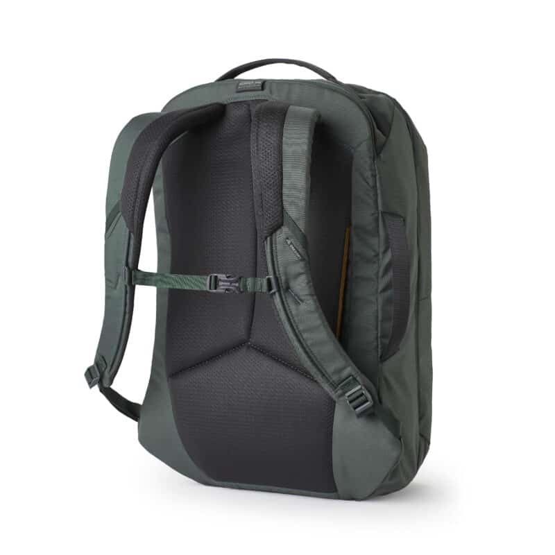 Gregory Border Traveler 30, dark_forest, vista dorsale