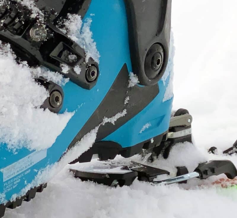 Scarpa 4-Quattro XT, inserto in carbonio sovra iniettato.