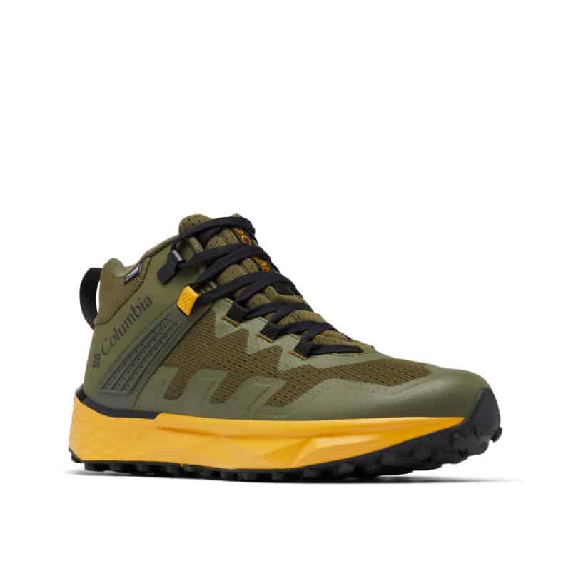Columbia Facet 75 Mid OutDry in colore Nori, Golden Yellow, vista 3/4
