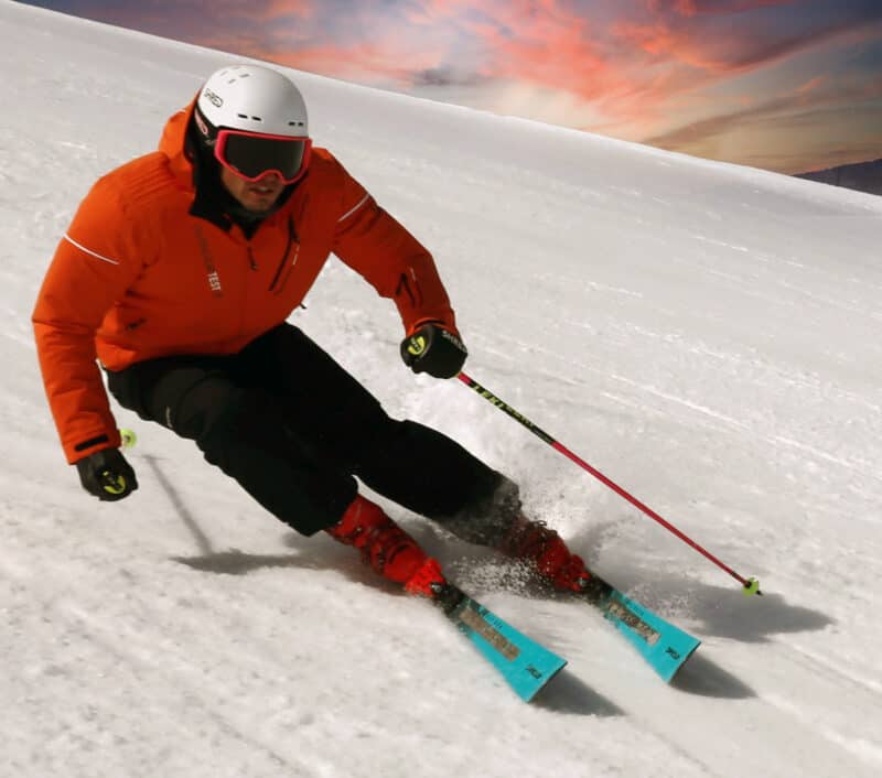 Il tester Ermanno Damian in azione a Pampeago 23