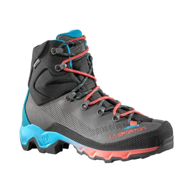 La Sportiva Aequilibrium Trek W Gtx, colore Carbon/Malibu Blue