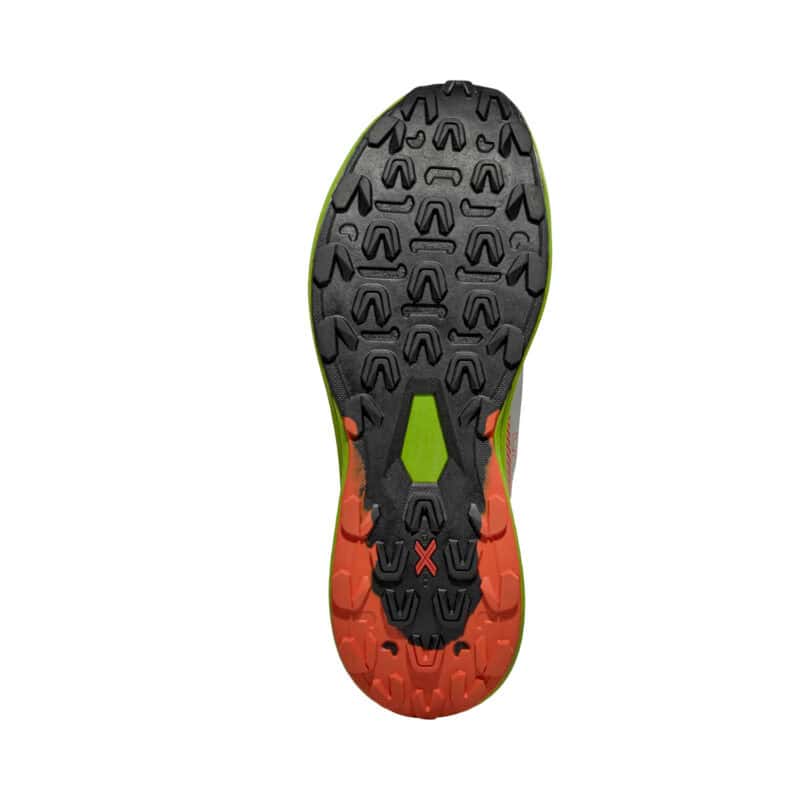 La Sportiva Prodigio, la suola Bi-mescola FriXion® Red.