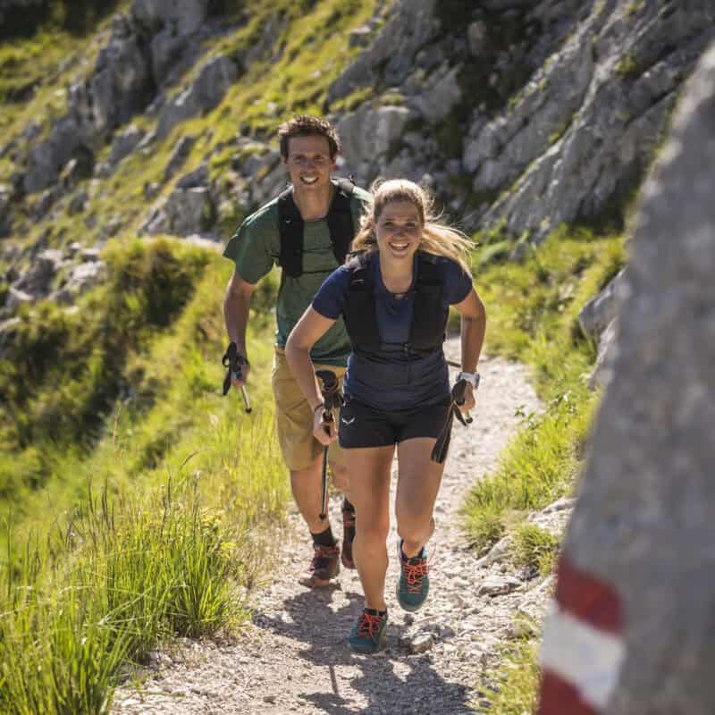 Komperdell Carbon Composite C3, bastone per attività veloci in montagna.