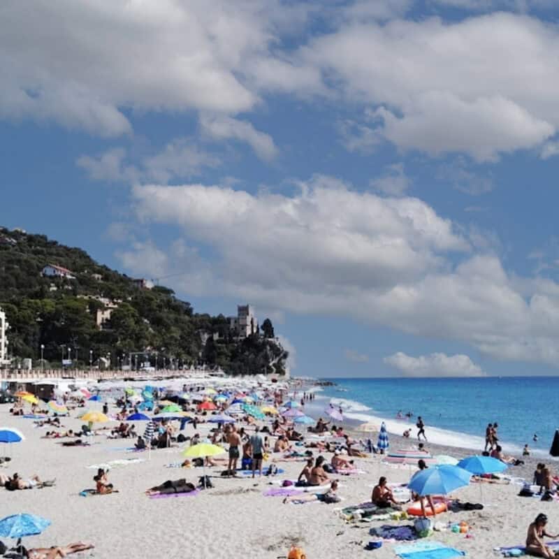 Itinerario Noli Final Pia, spiaggia.