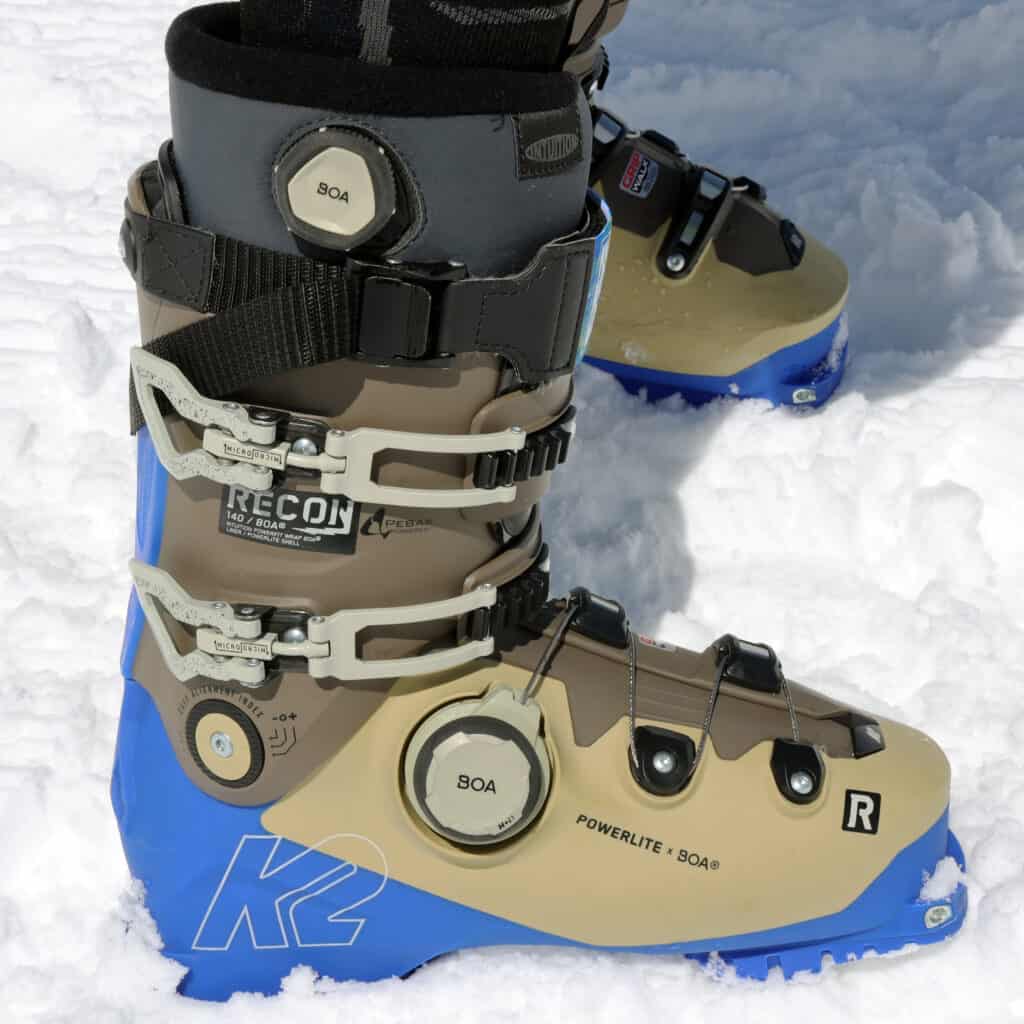 Organizzatore Attrezzatura Sci Supporto Scarponi Da Sci WB1 Per 2 Paia - In Acciaio Verniciato 64x52cm Supporto Scarponi Acciaio