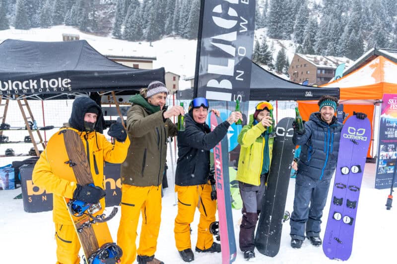 Split Experience by Blackhole a Skimofestival 2025. (Ph. G. Meneghello)