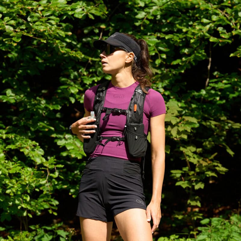 Oxyburn outfit: maglia Astra e pant Trail Race.