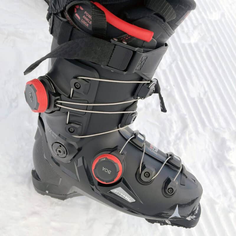 Il Dual Boa applicato all'Hawx Ultra 130s.