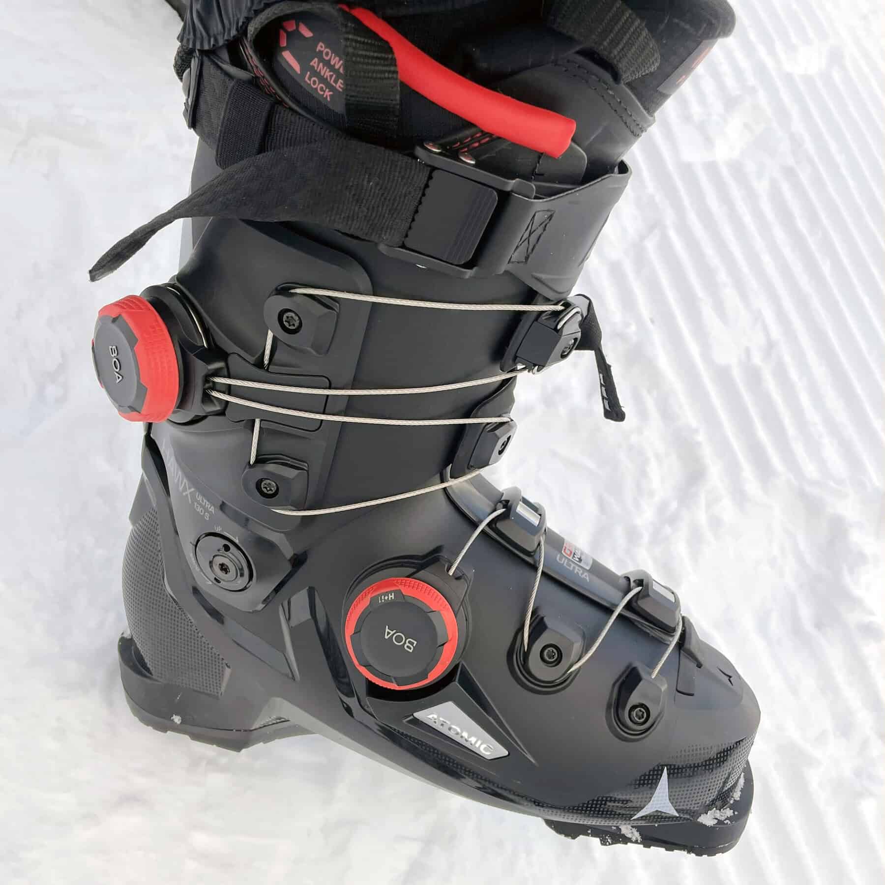 Il Dual Boa applicato all'Hawx Ultra 130s.