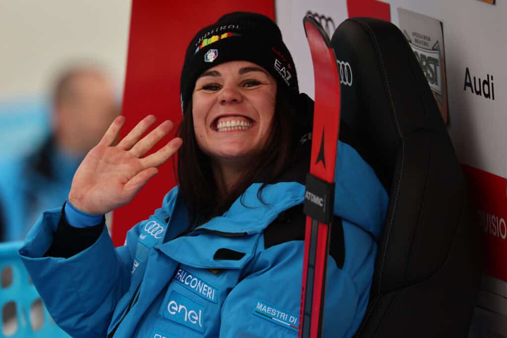 Nicol Delago (ITA) splendida prima vittoria a Tarvisio. Photo: Marco Trovati /Pentaphoto