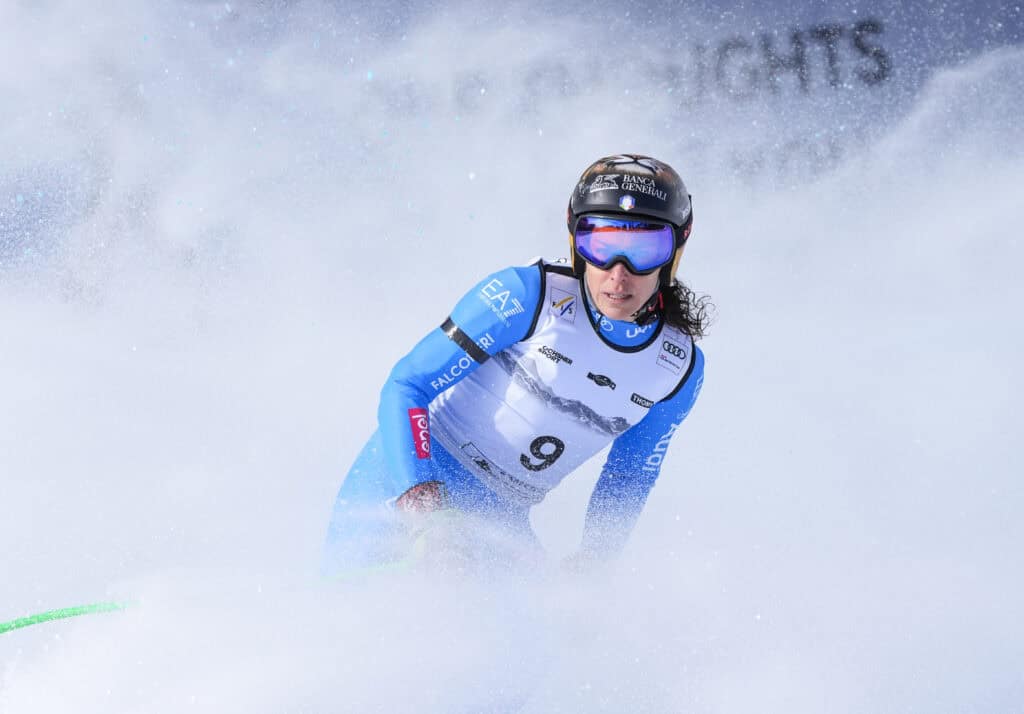 Federica Brignone (ITA) rientro a tempo record e ambizioni olimpiche.(Pentaphoto)