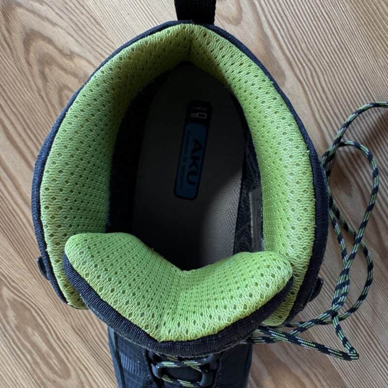 Aku Adapta Light GTX dettaglio del collare