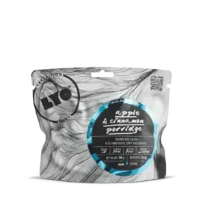 LYOFOOD Apple & Cinnamon Porridge – busta liofilizzata Expedition Menu, fronte