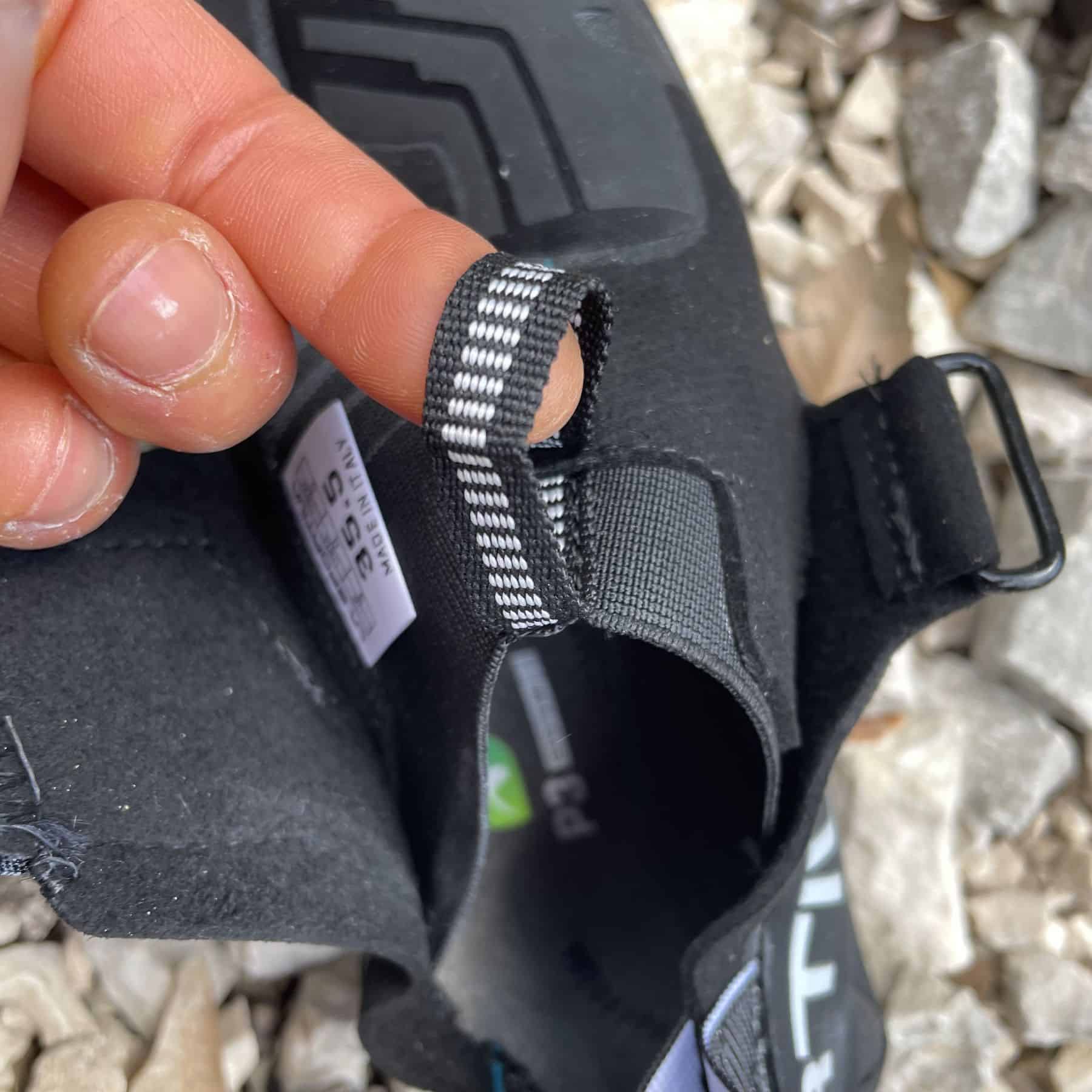 La Sportiva Skwama Lite – Linguetta anteriore per una calzata più agevole