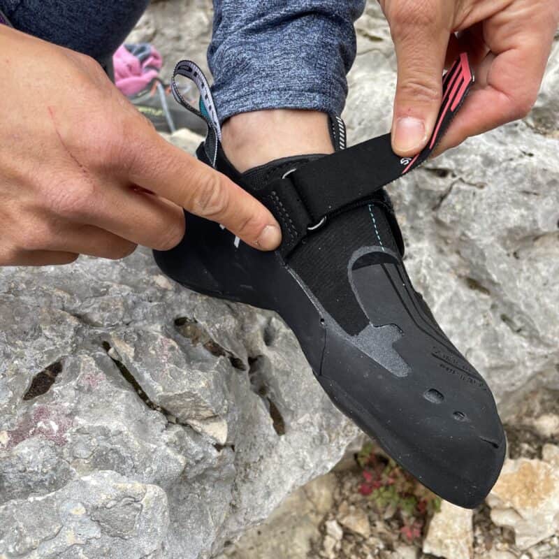 La Sportiva Skwama Lite – Chiusura a strap singolo per una regolazione immediata