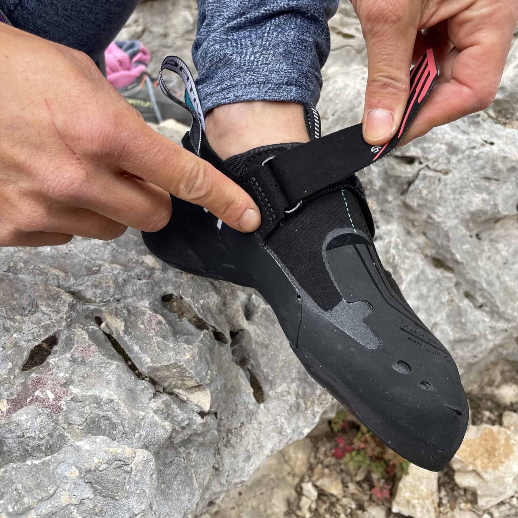 La Sportiva Skwama Lite – Chiusura a strap singolo per una regolazione immediata