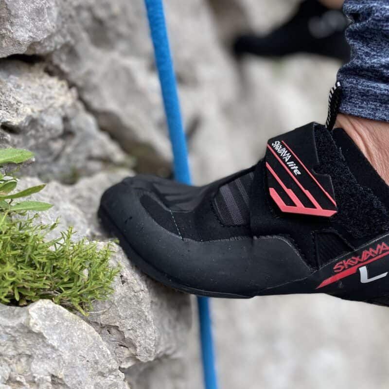 La Sportiva Skwama Lite – Una scarpetta morbida che si conforma alla roccia.