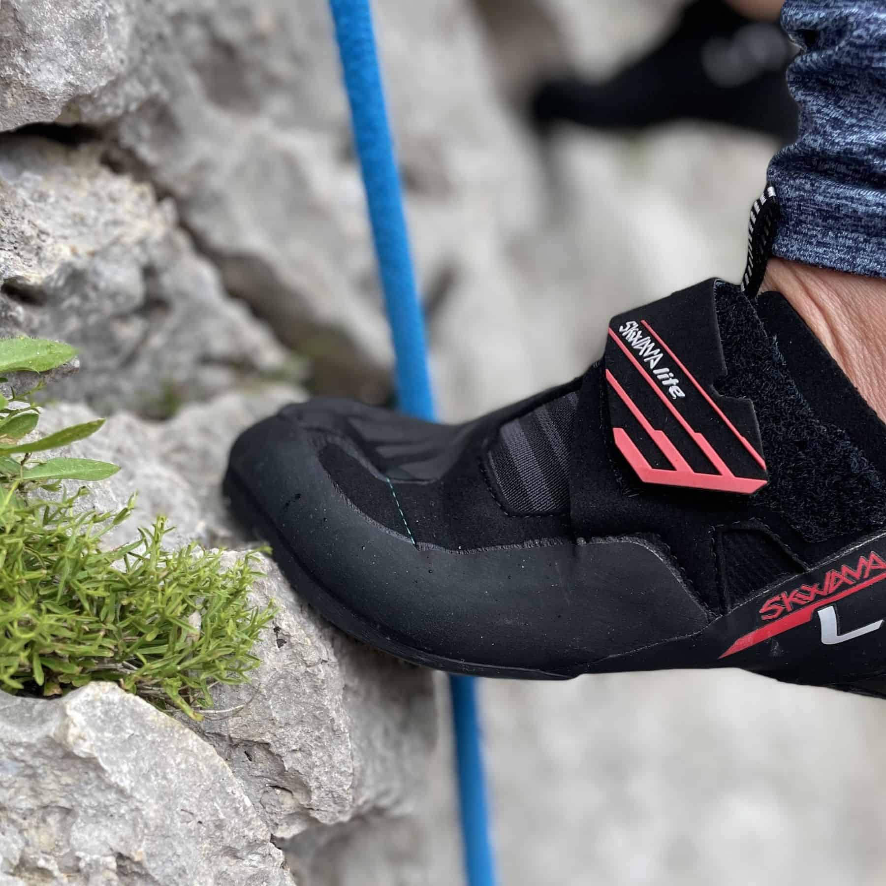 La Sportiva Skwama Lite – Una scarpetta morbida che si conforma alla roccia.
