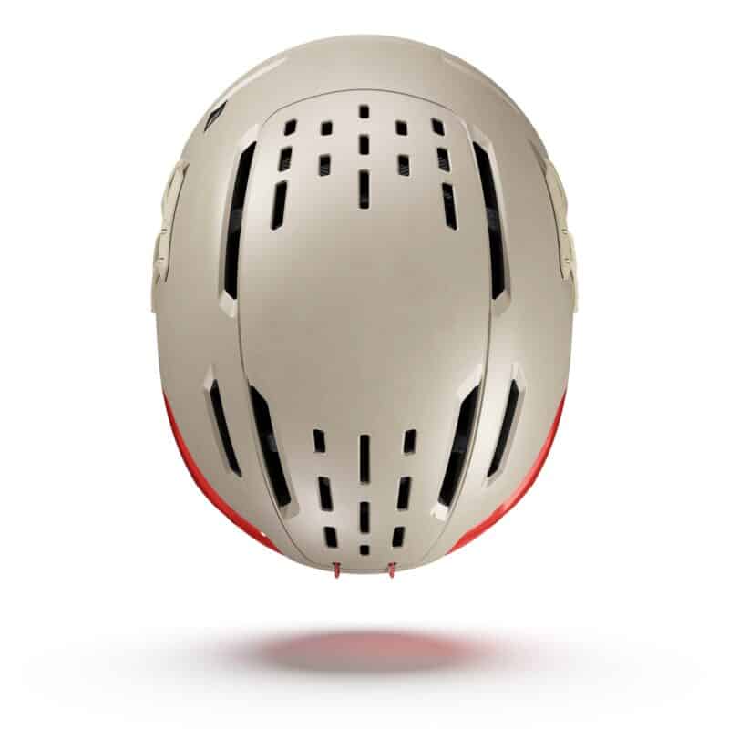 Casco Julbo Hailot LT visto dall’alto con le prese d’aria